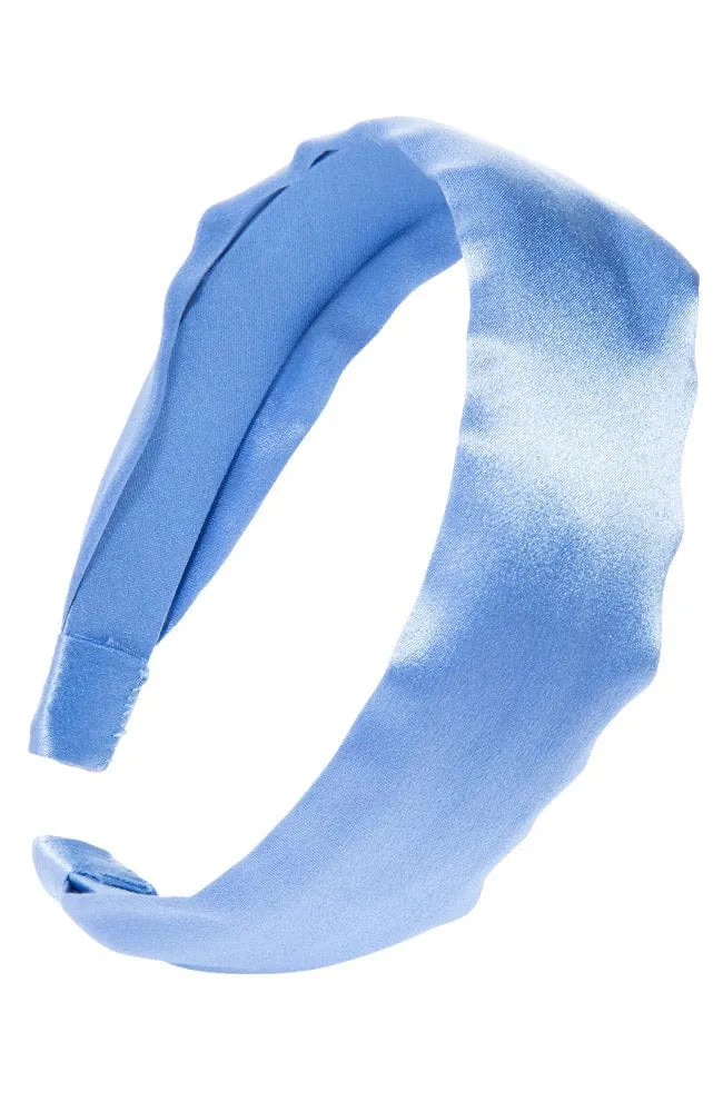 1 1/2" Scarf Headband - Silk Charmeuse