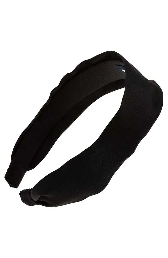 1 1/2" Scarf Headband - Silk Charmeuse