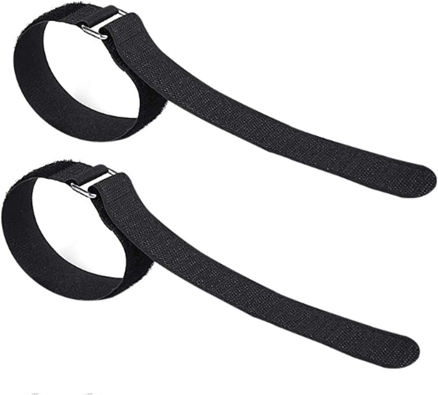 1 Pair Anti Slip Ice Grippers Binding Straps Detachable Cable for Safe Winter Activity and Outdoor Climbing