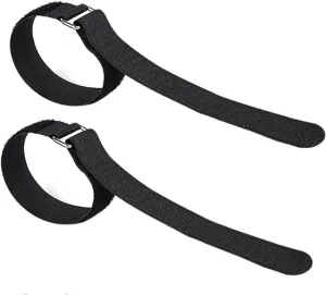 1 Pair Anti Slip Ice Grippers Binding Straps Detachable Cable for Safe Winter Activity and Outdoor Climbing