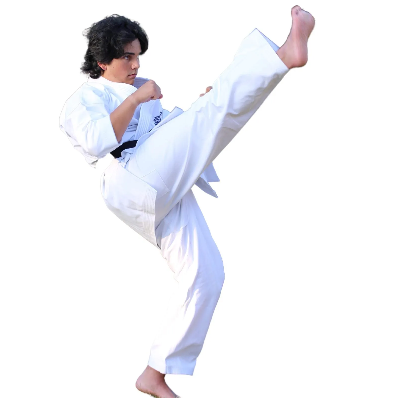 14-OZ KYOKUSHIN KAN UNIFORM 100% COTTON CANVAS BLEACHED
