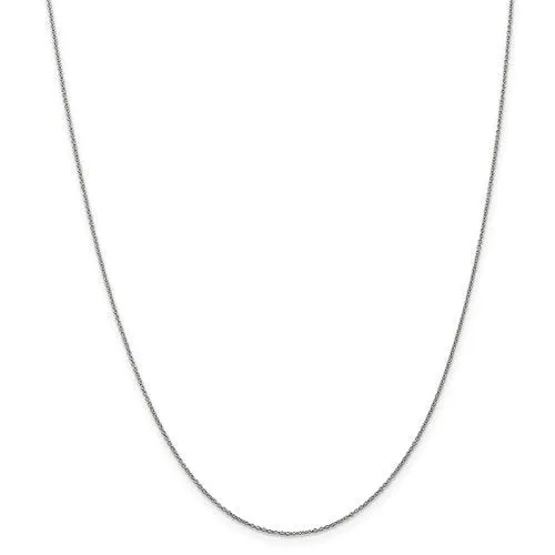 14KT GOLD 0.9MM CABLE CHAIN NECKLACE - 4 LENGTHS