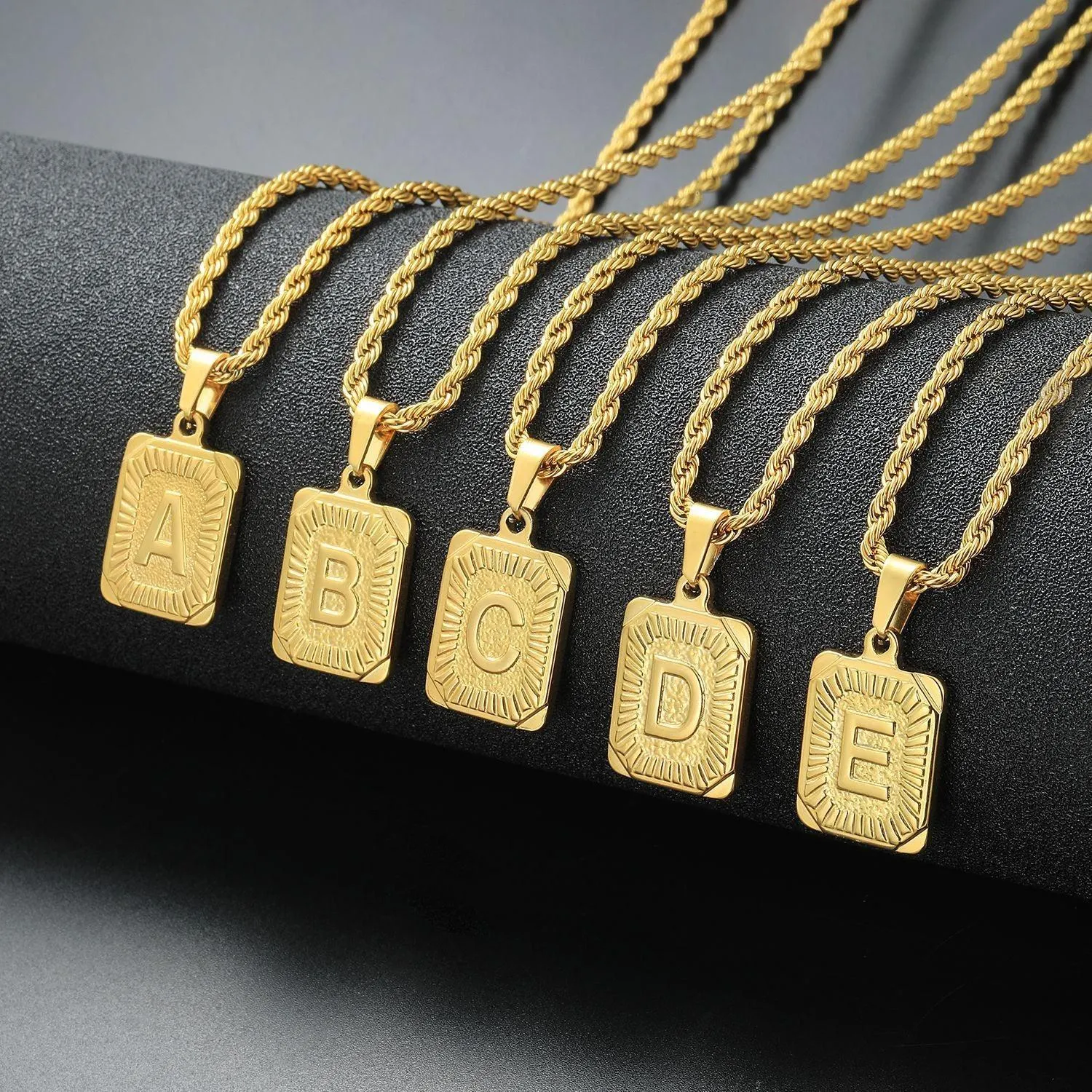 18K Gold hip hop clavicle chain