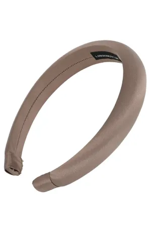 1" Padded Headband - Silk Charmeuse
