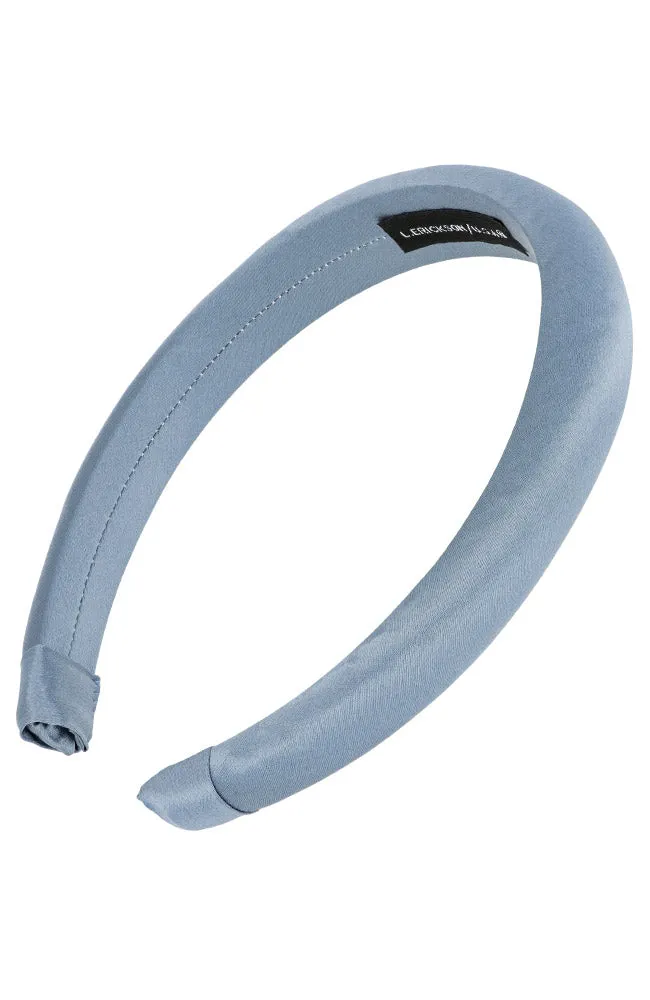 1" Padded Headband - Silk Charmeuse