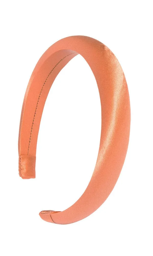 1" Padded Headband - Silk Charmeuse