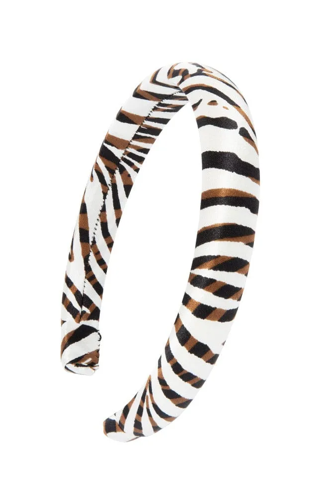 1" Padded Headband - Silk Charmeuse