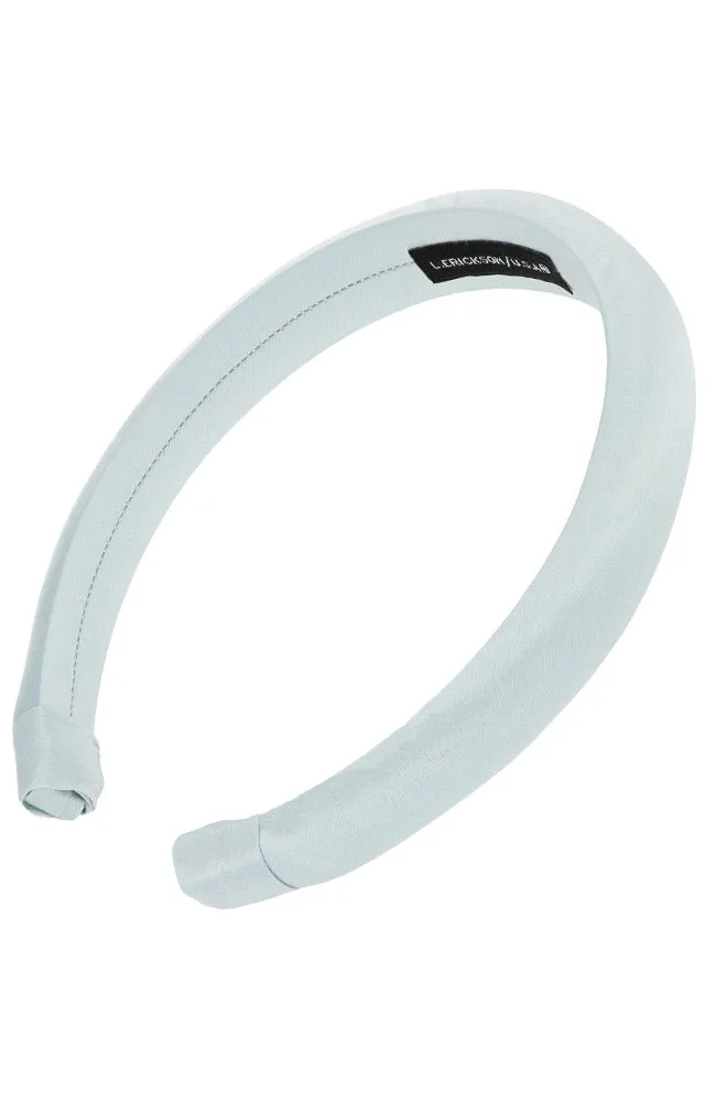 1" Padded Headband - Silk Charmeuse