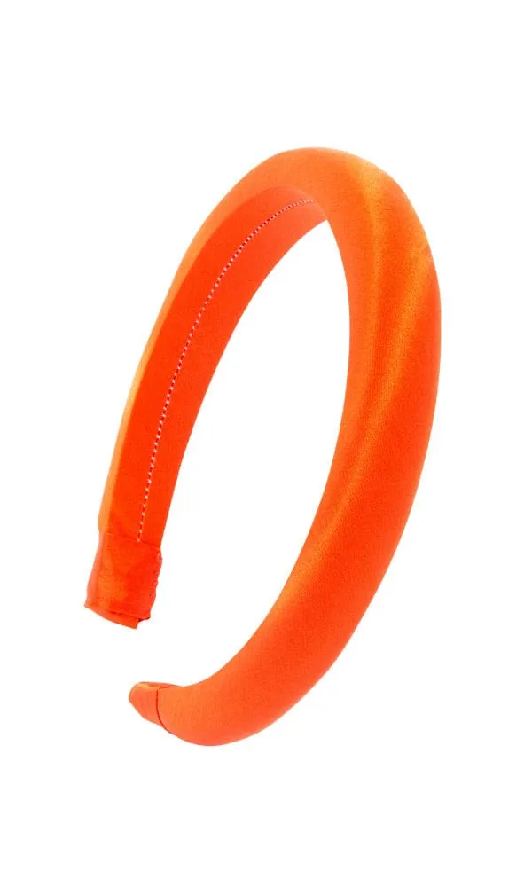 1" Padded Headband - Silk Charmeuse