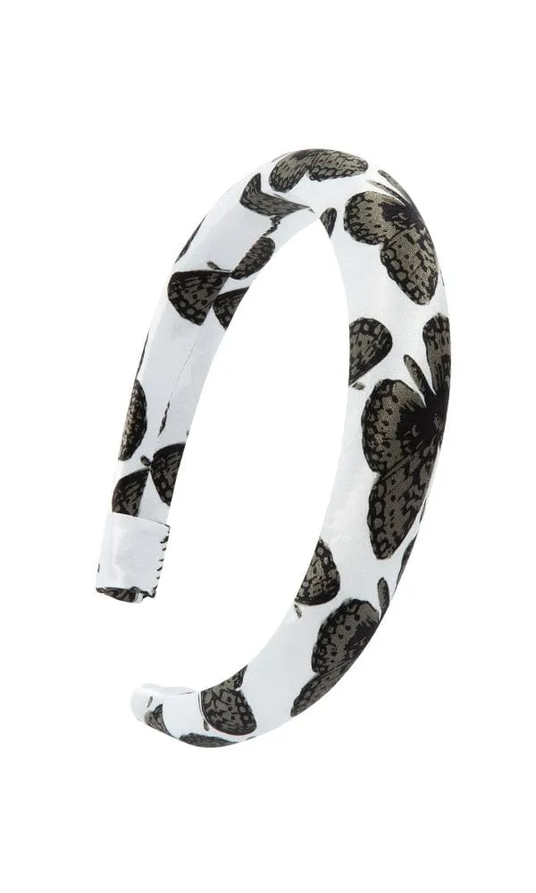 1" Padded Headband - Silk Charmeuse