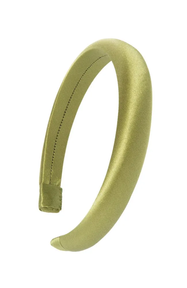 1" Padded Headband - Silk Charmeuse