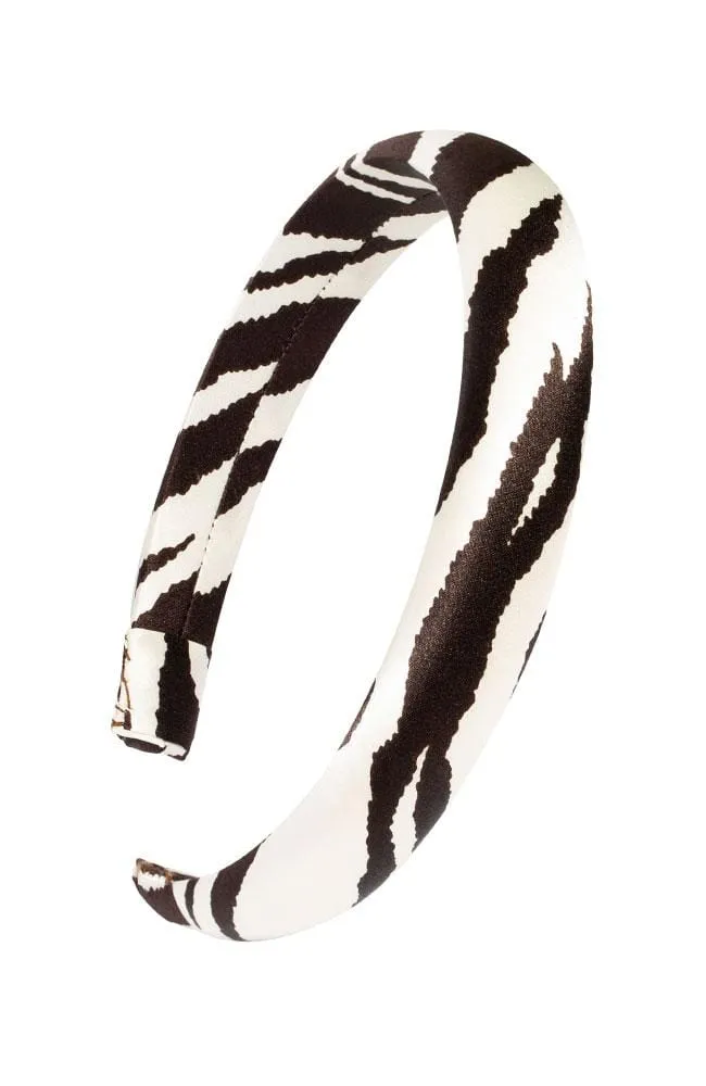 1" Padded Headband - Silk Charmeuse