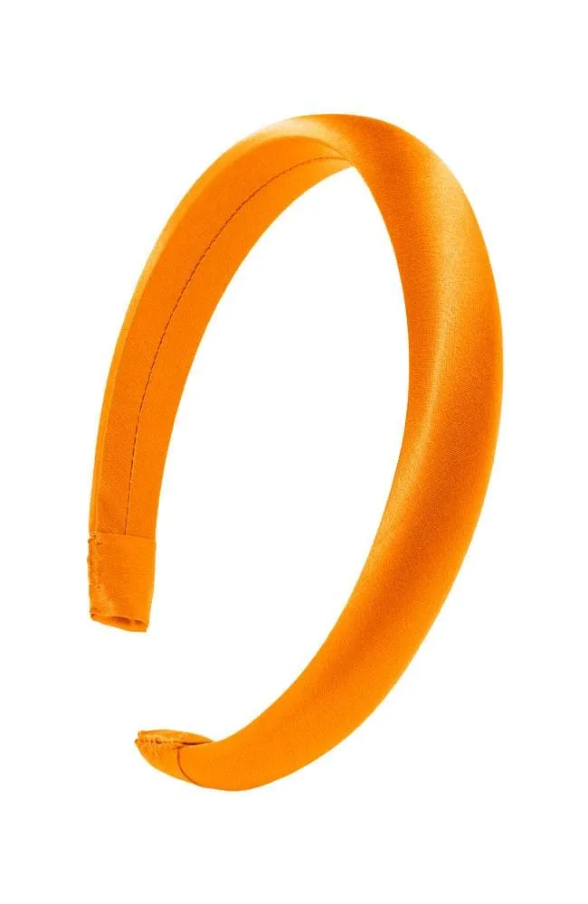 1" Padded Headband - Silk Charmeuse