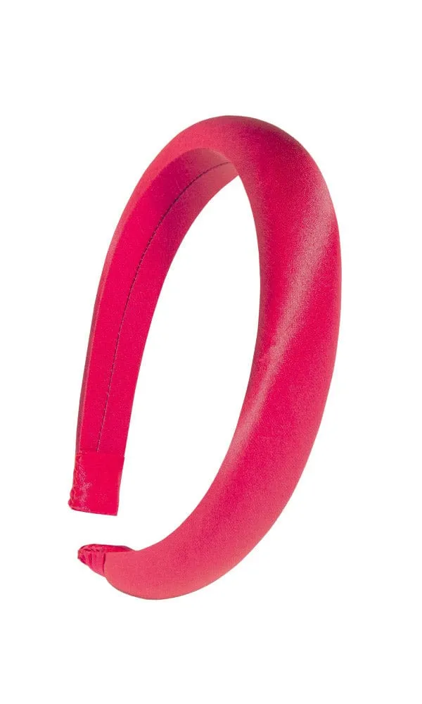 1" Padded Headband - Silk Charmeuse