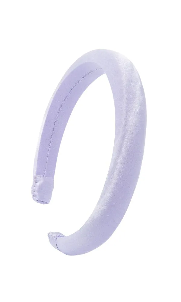 1" Padded Headband - Silk Charmeuse