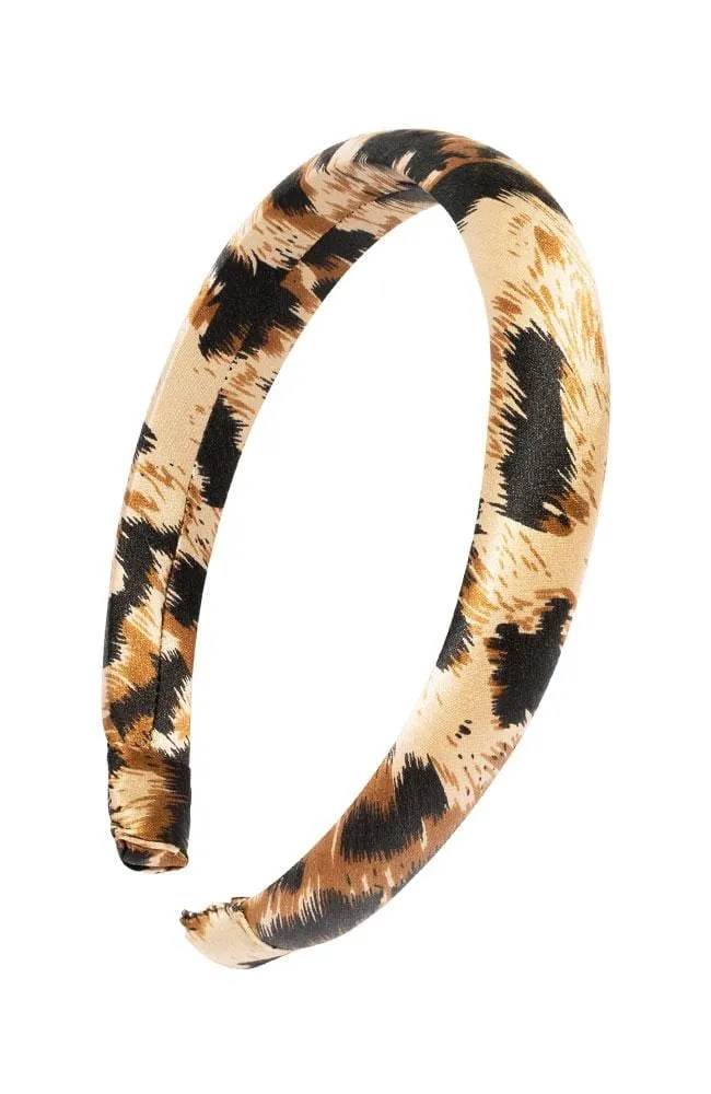 1" Padded Headband - Silk Charmeuse
