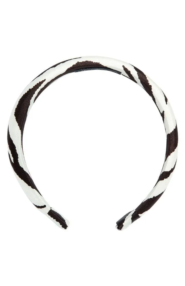 1" Padded Headband - Silk Charmeuse