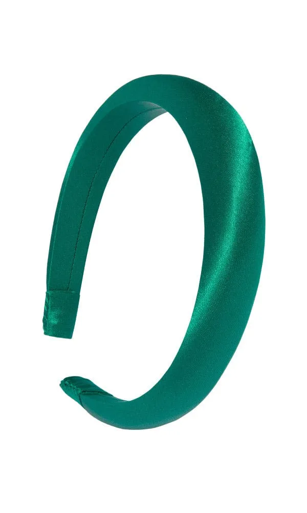 1" Padded Headband - Silk Charmeuse