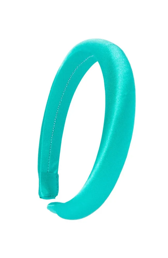 1" Padded Headband - Silk Charmeuse