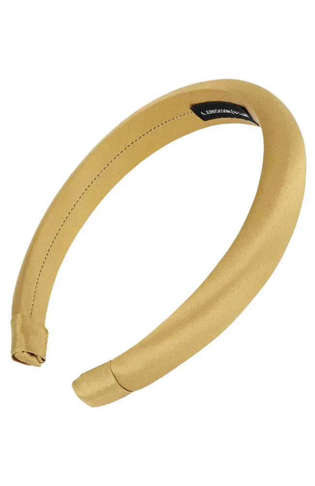 1" Padded Headband - Silk Charmeuse