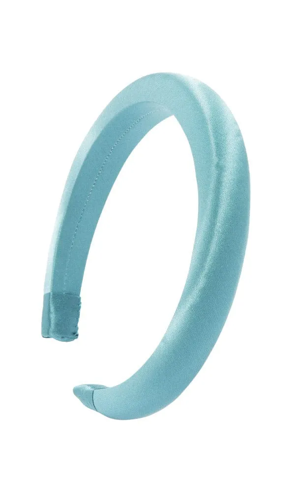 1" Padded Headband - Silk Charmeuse