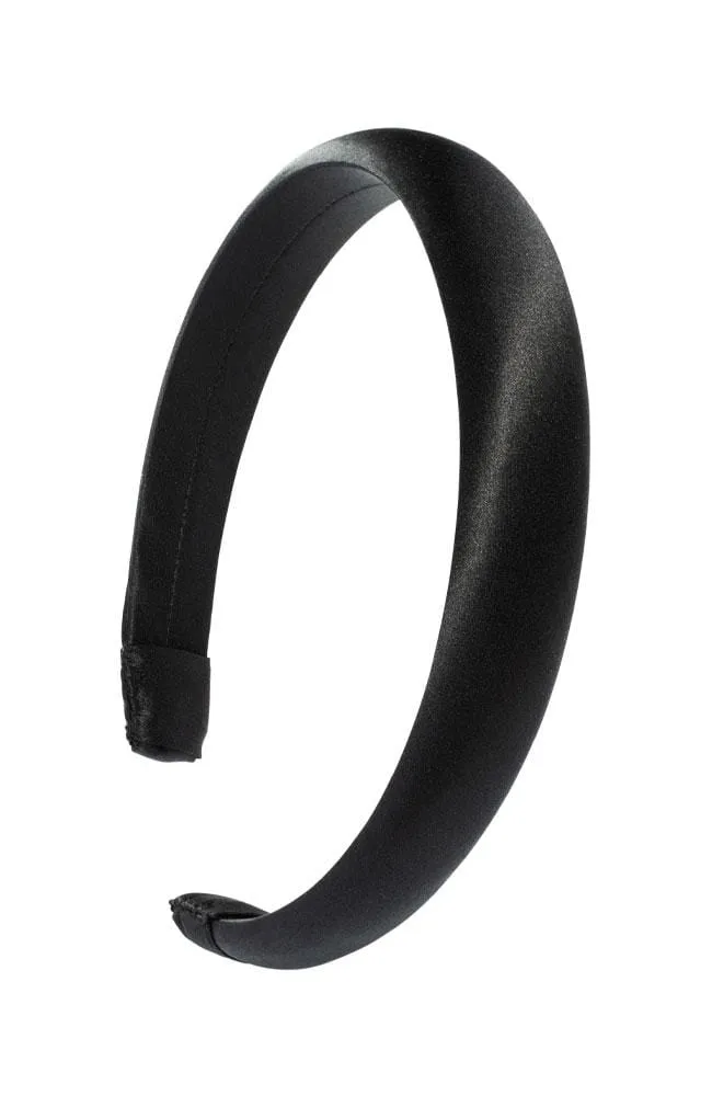 1" Padded Headband - Silk Charmeuse