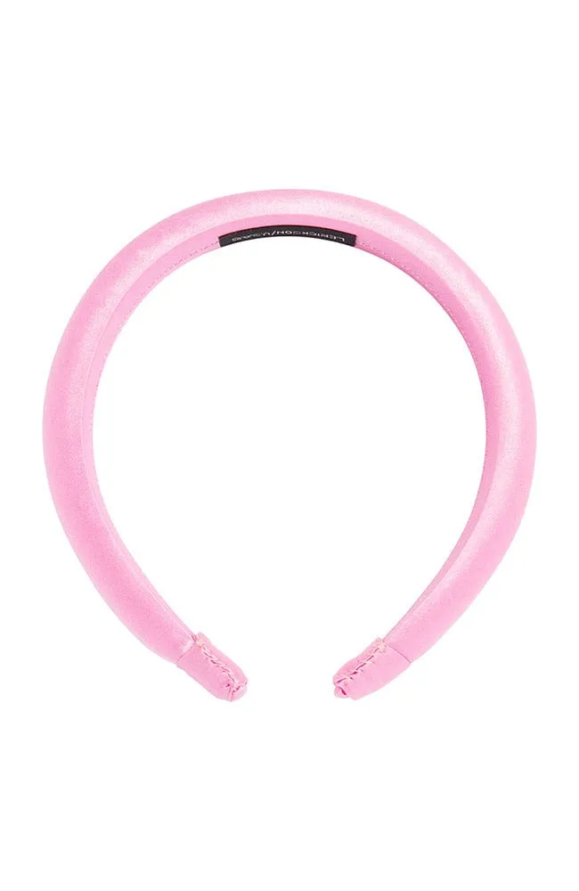 1" Padded Headband - Silk Charmeuse