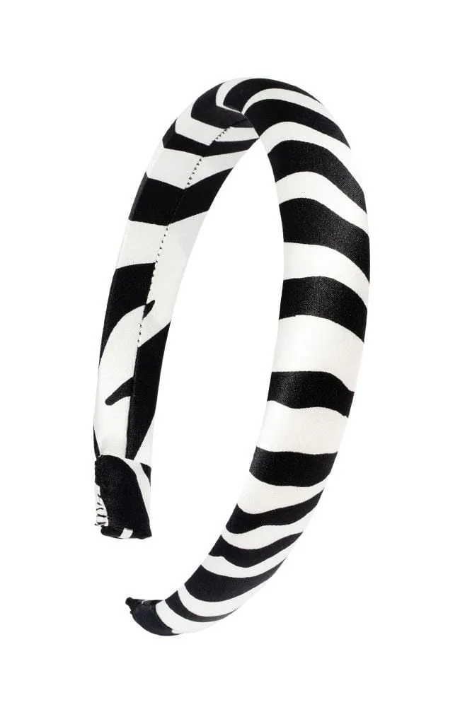 1" Padded Headband - Silk Charmeuse