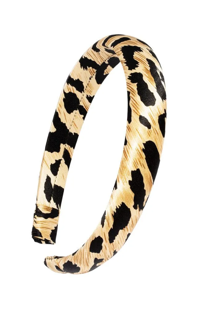 1" Padded Headband - Silk Charmeuse