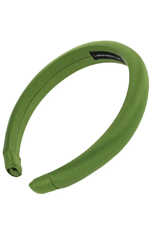 1" Padded Headband - Silk Charmeuse