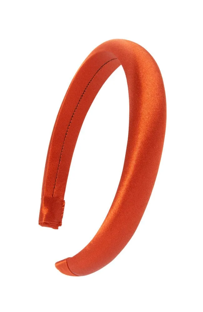 1" Padded Headband - Silk Charmeuse