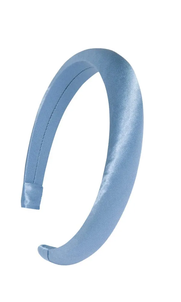 1" Padded Headband - Silk Charmeuse