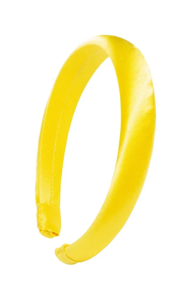 1" Padded Headband - Silk Charmeuse