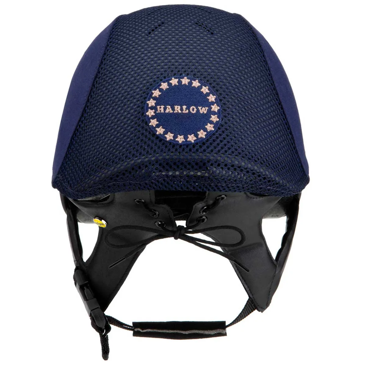 50% OFF - CHARLES OWEN Harlow MS1 Pro Jockey Skull Helmet - Navy/Rose Gold - Size: LARGE (59, 60, 61cm)
