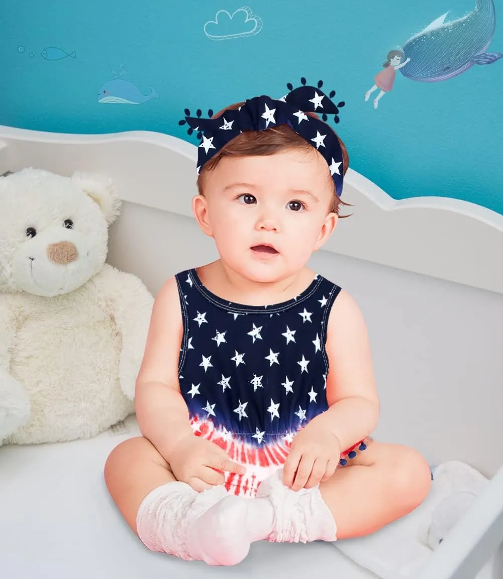 Ahegao 0-24 Months Baby Floral Romper Toddlers Outfits Infant Playsuits   Headband Jumpsuit