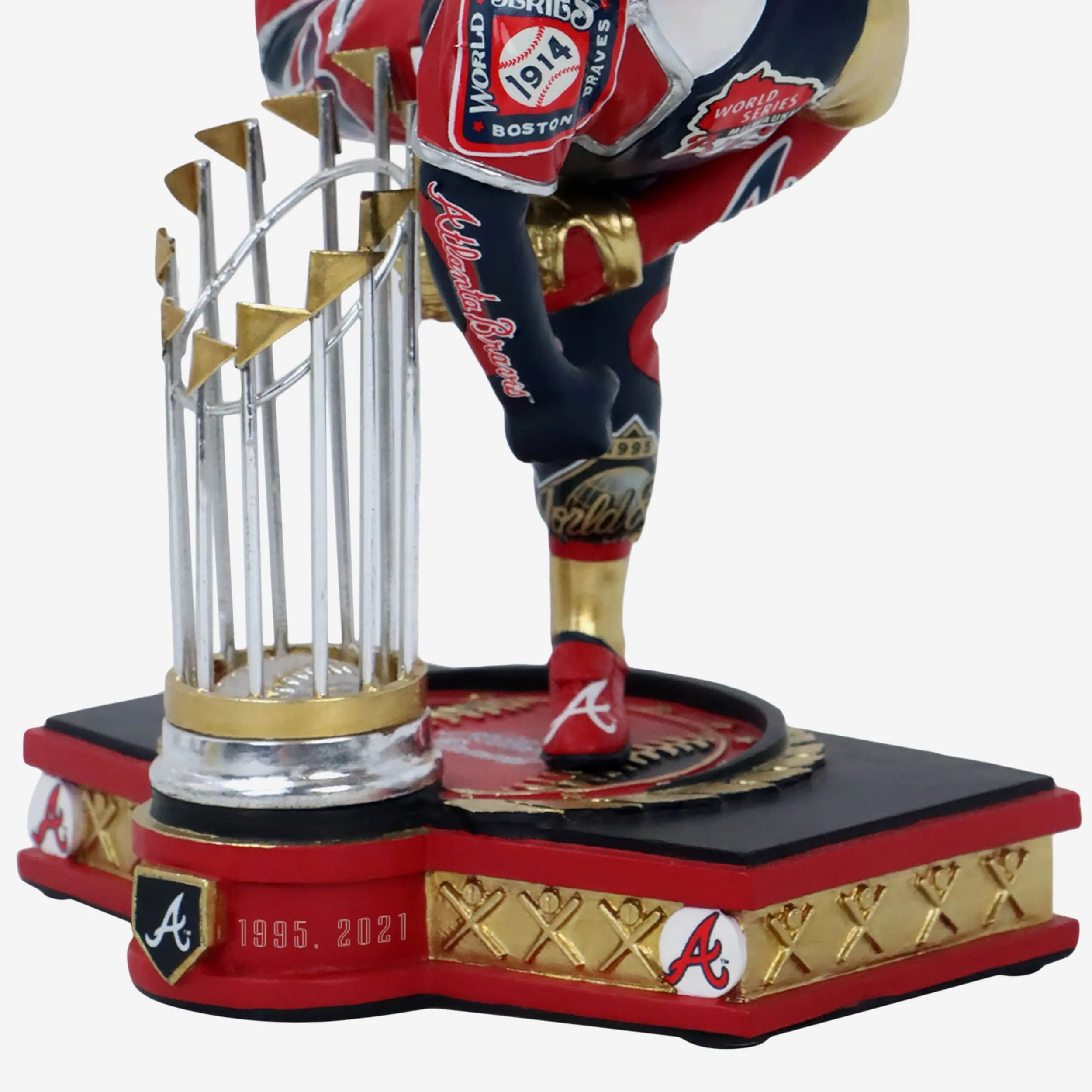Atlanta Braves Commemorative World Series Championship Bobblehead