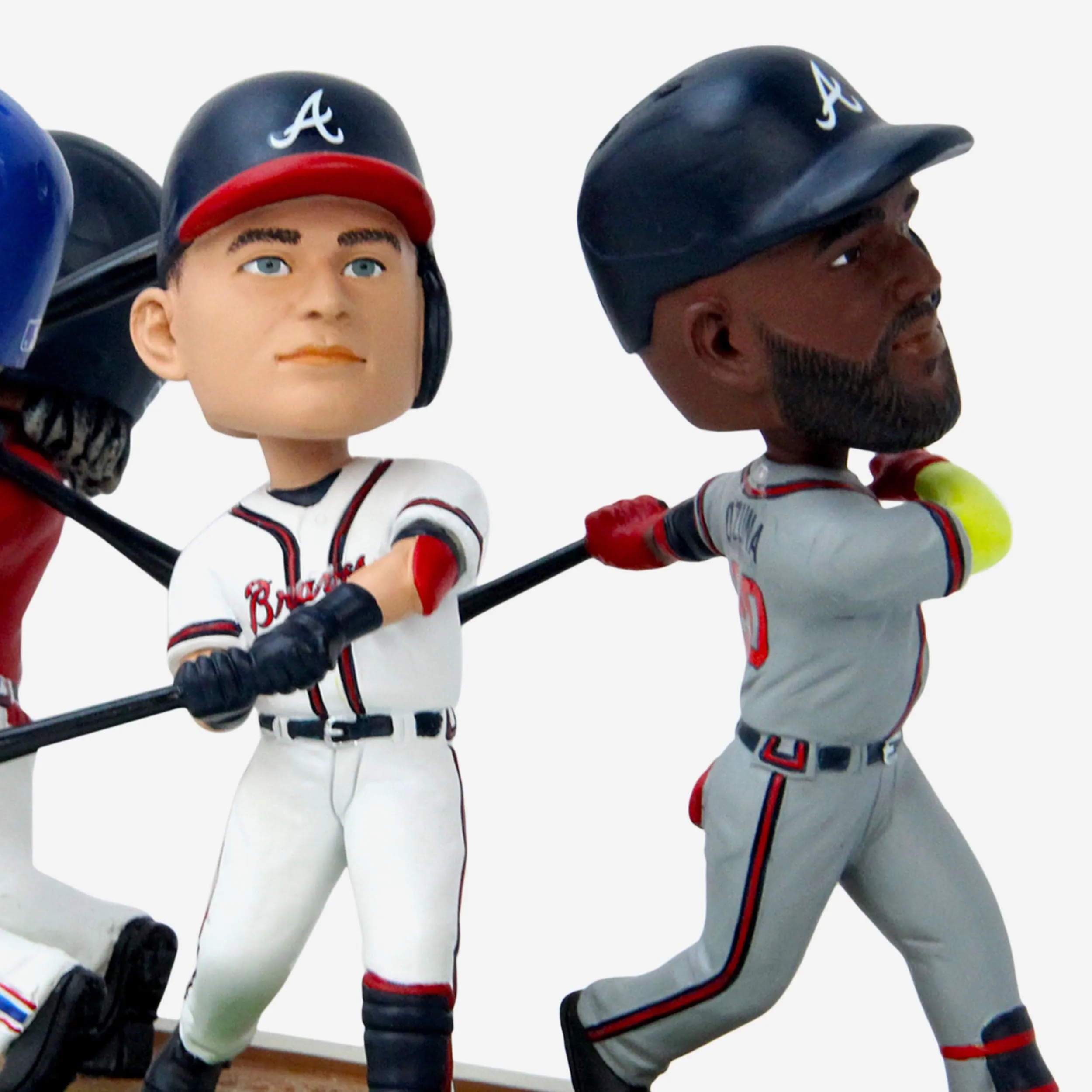 Atlanta Braves Single-Season Home Run Record Mini Bobblehead Scene