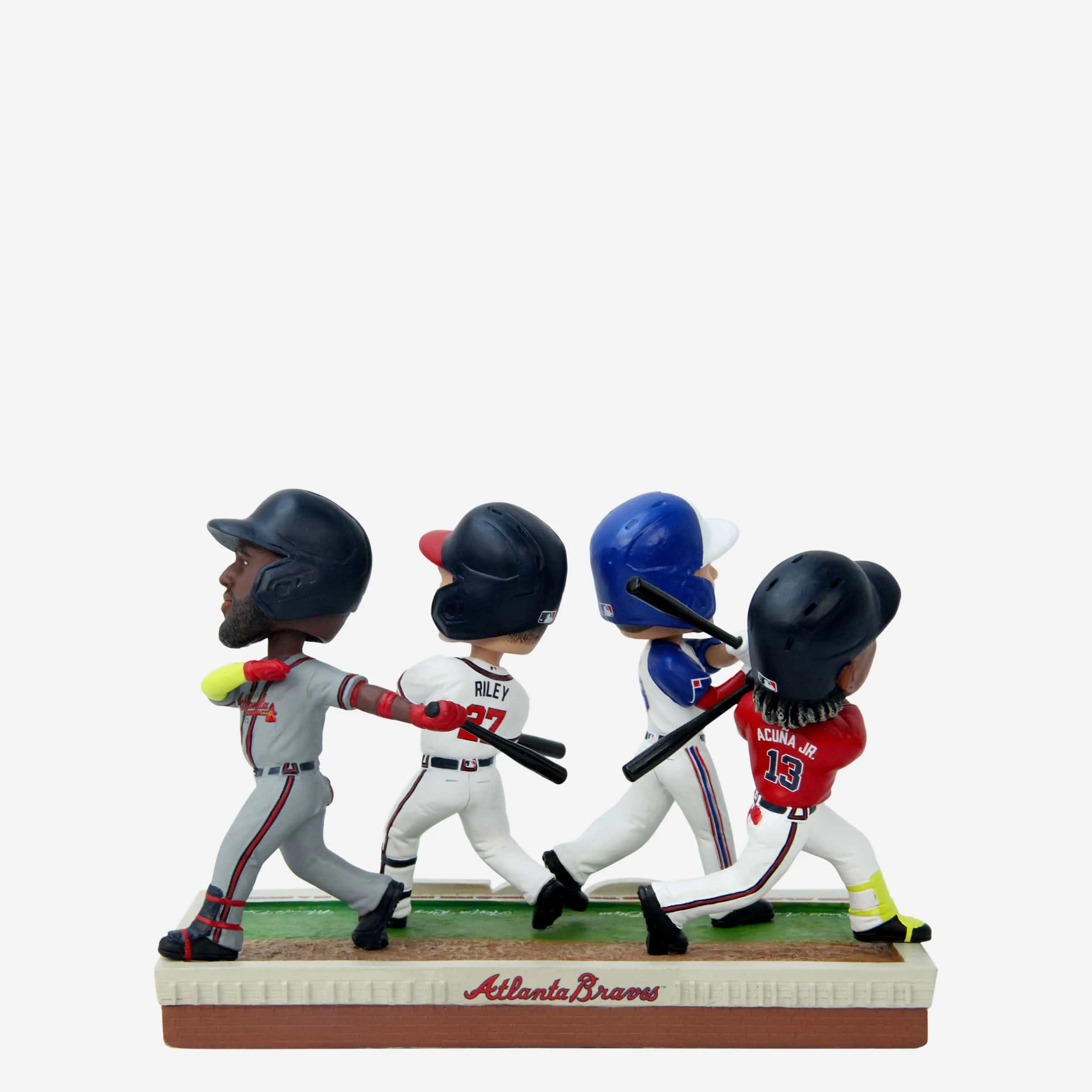 Atlanta Braves Single-Season Home Run Record Mini Bobblehead Scene