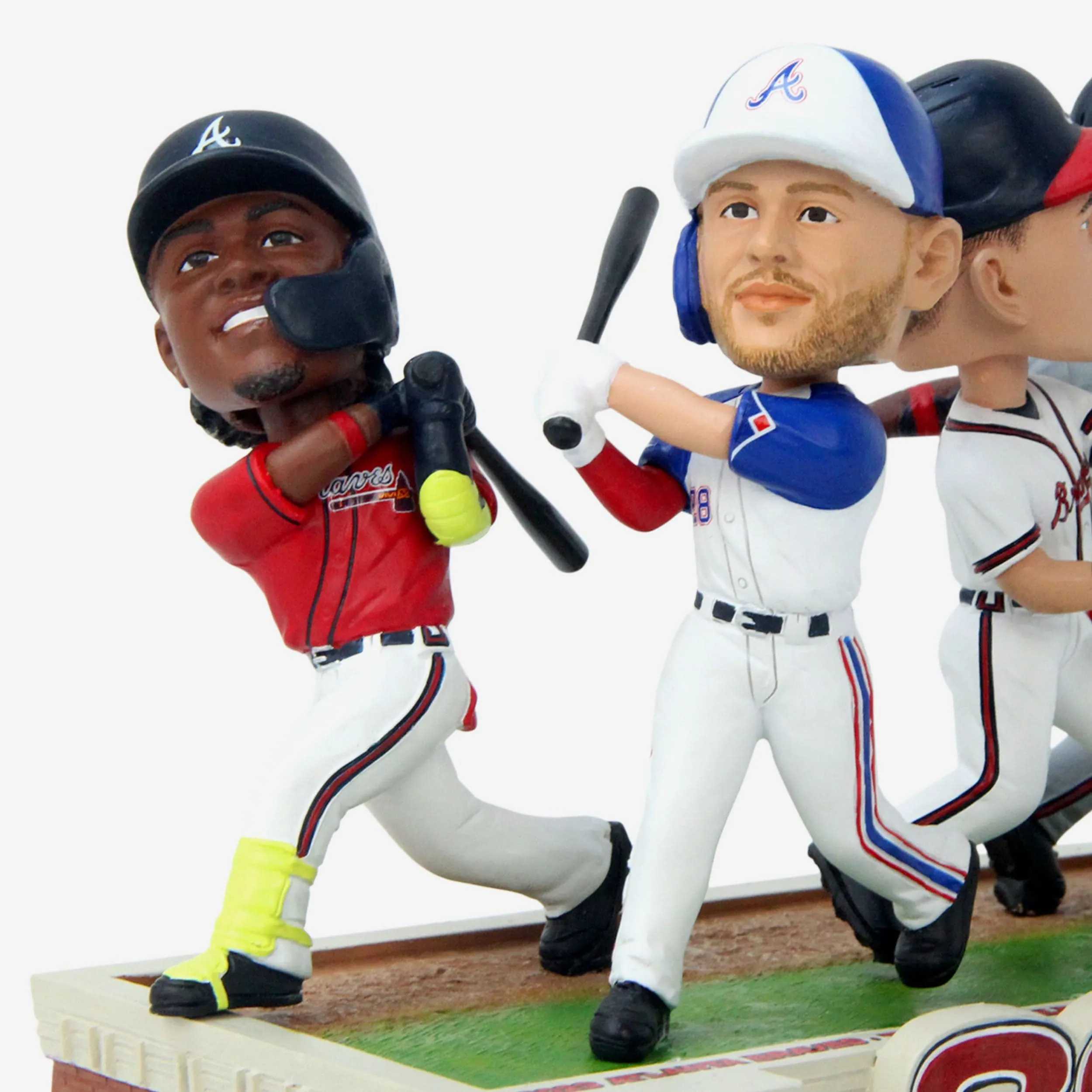 Atlanta Braves Single-Season Home Run Record Mini Bobblehead Scene