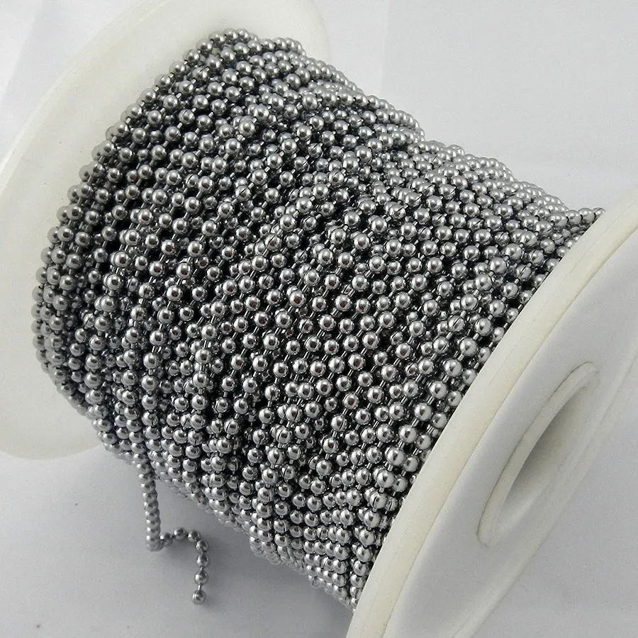 Ball Chain - Chrome - 4.5mm x 250m