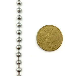 Ball Chain - Chrome - 4.5mm x 250m