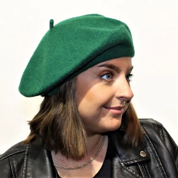 Beret - Bottle Green