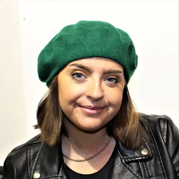 Beret - Bottle Green