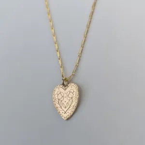 Blossom Necklace in Gold