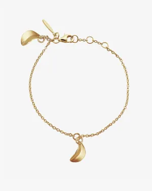 Botanica drop bracelet gold