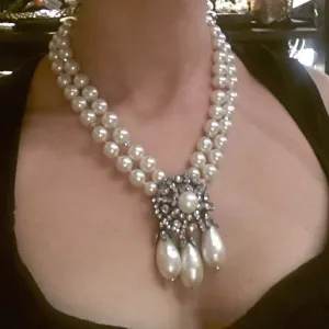 Chanel Necklace Vintage 1994 triple row pearl necklace