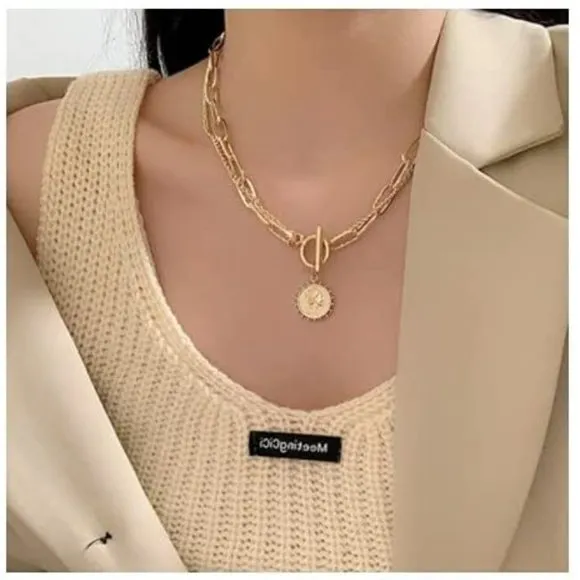 Charm Toggle Necklace