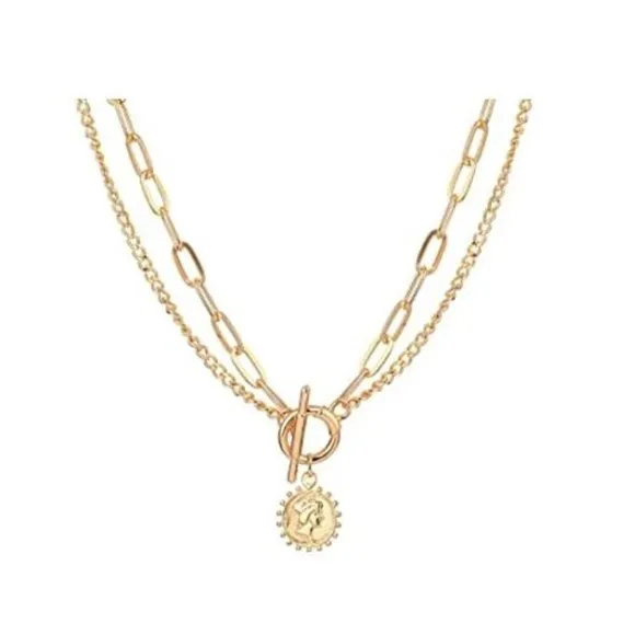 Charm Toggle Necklace