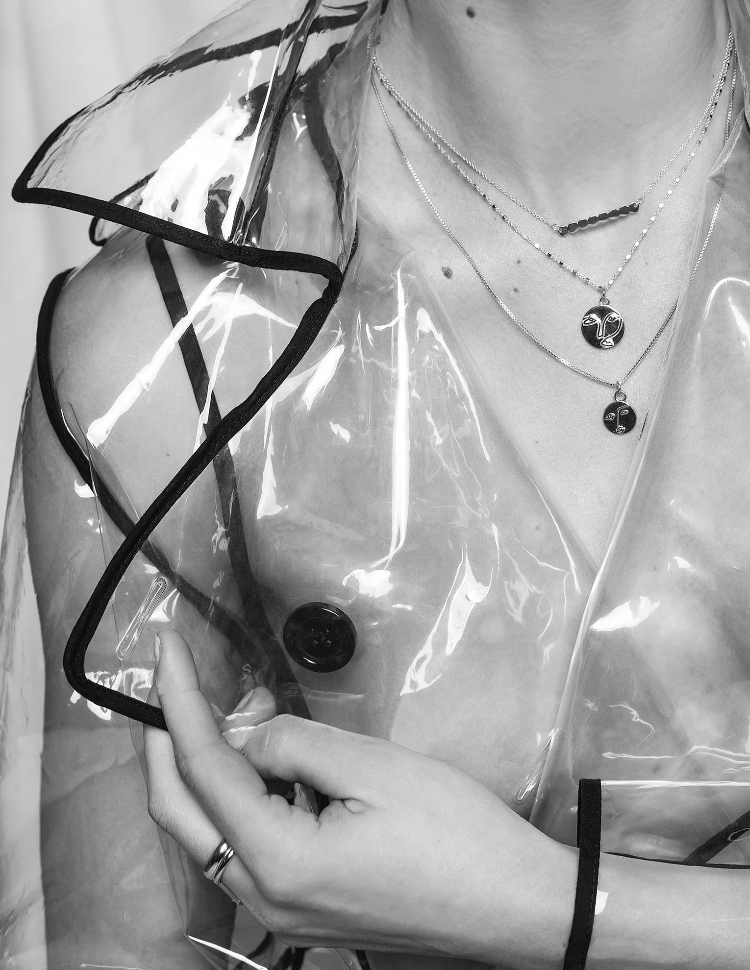 Christiane Coin pendant <br>Silver
