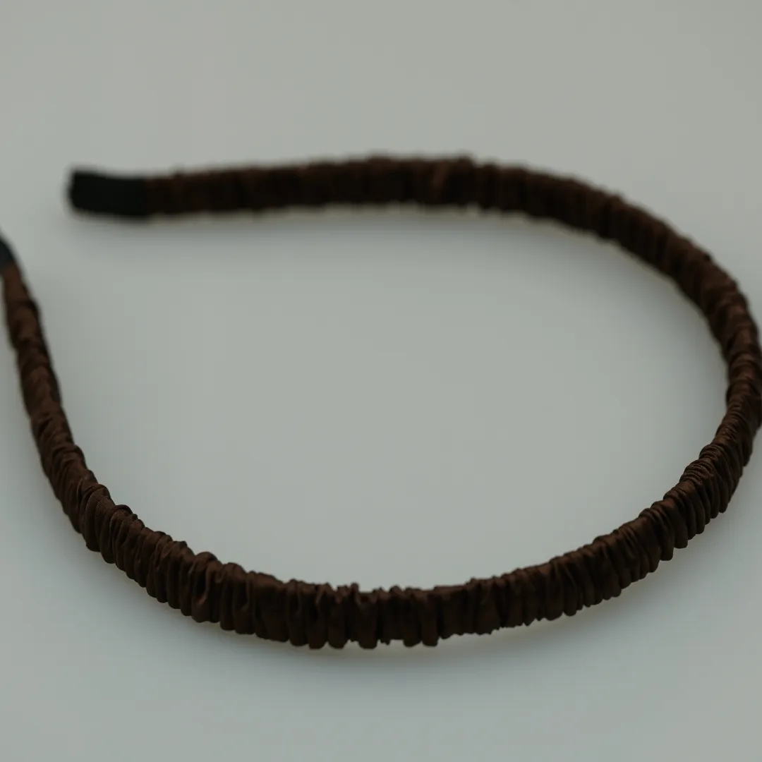 Custom Wholesale Silk Headband 1cm